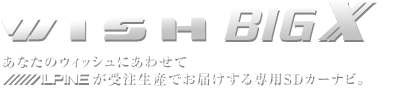 ウィッシュαBIG-X